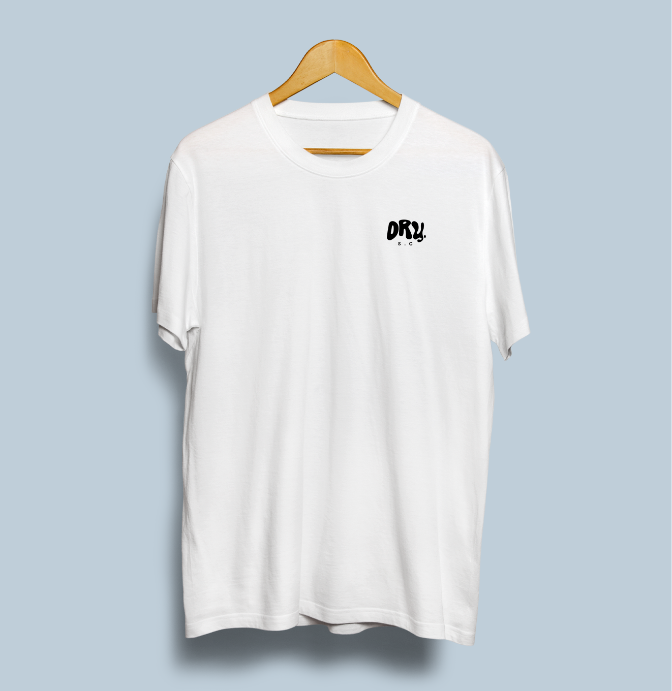 Dry. Skate Co - Classic logo - White T-shirt