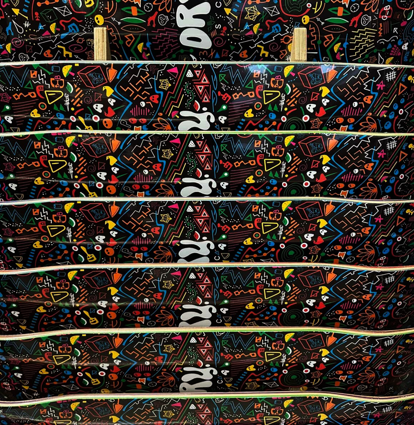 Dry. SC - Retro Pattern, Foxy Roks Collab