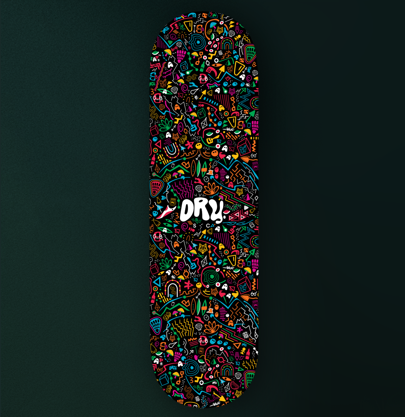 Dry. SC - Retro Pattern, Foxy Roks Collab