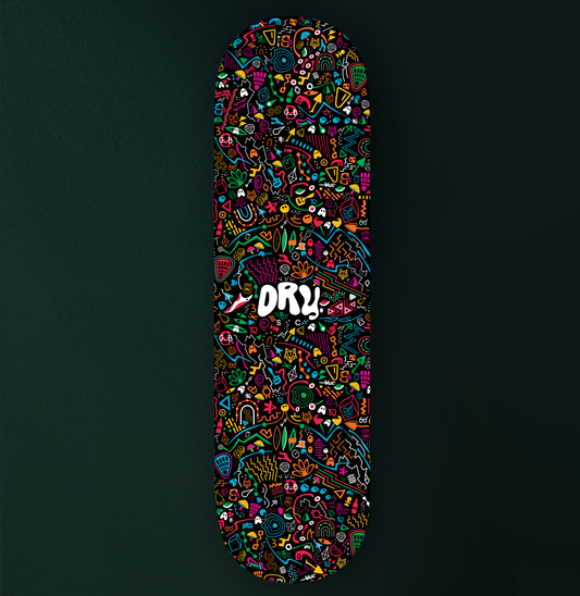Dry. SC - Retro Pattern, Foxy Roks Collab